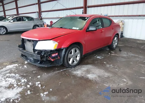 2012 Dodge Avenger Se from USA, damaged, VIN 1C3CDZAB2CN141637